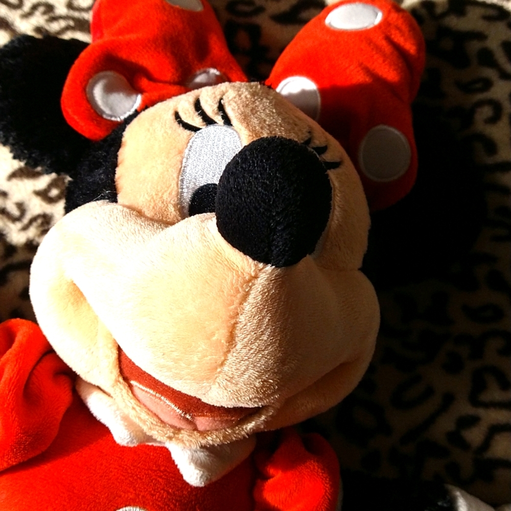 Minnie mouse plush stuffed Walt Disney bear - Picture 16 of 17
